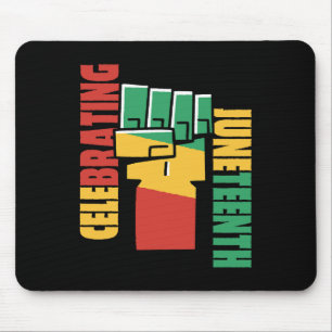 Celebrating Black Freedom 1865 African American 3  Mouse Pad