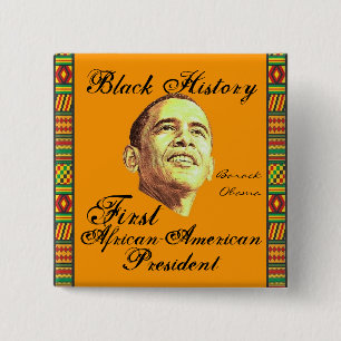 Celebrating Black History 15 Cm Square Badge