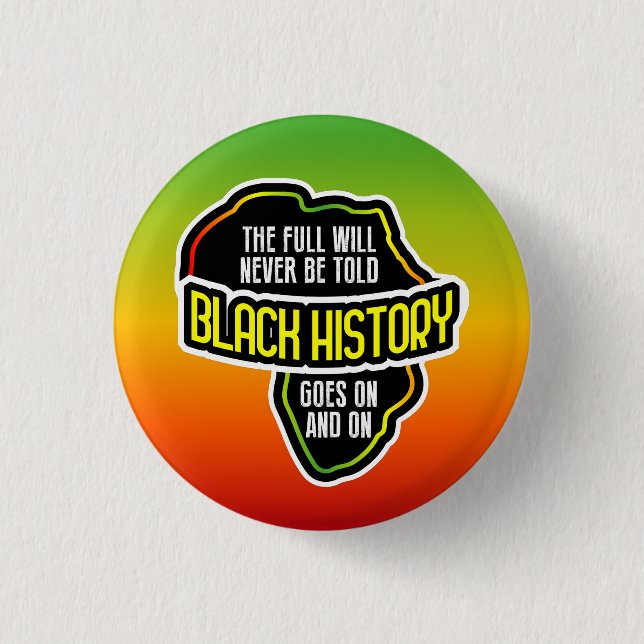 Celebrating BLACK History 3 Cm Round Badge (Front)