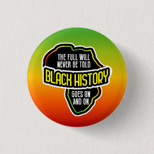 Celebrating BLACK History 3 Cm Round Badge