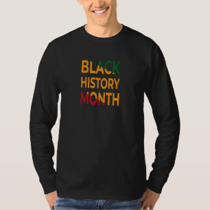 Celebrating Black History Month African American U T-Shirt