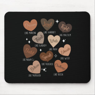 Celebrating Black History With Educated Leader Hea Mouse Pad