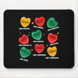 Celebrating Black History With Educated Leader Hea Mouse Pad