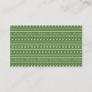 Celebrating Christmas Appointment Card