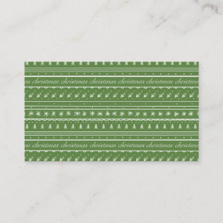 Celebrating Christmas Appointment Card