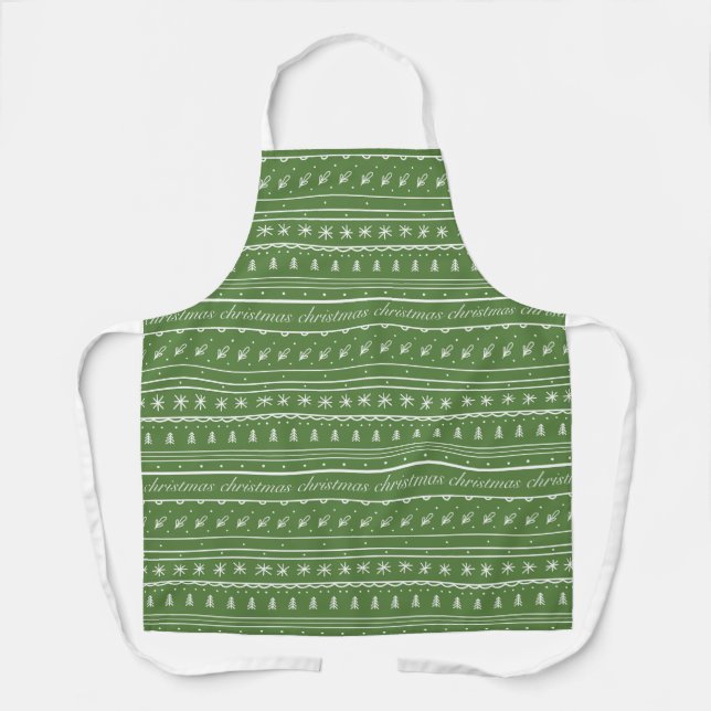 Celebrating Christmas Apron (Front)