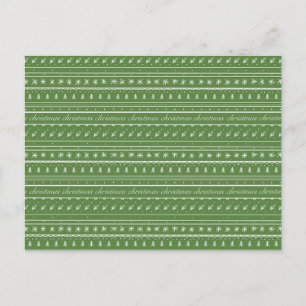 Celebrating Christmas Holiday Postcard