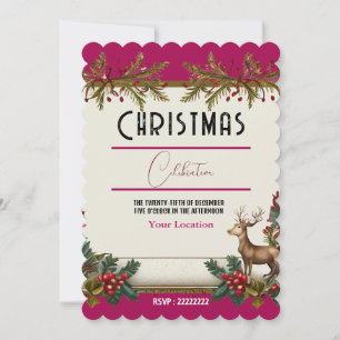 Celebrating Christmas Invitation