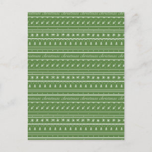 Celebrating Christmas Postcard