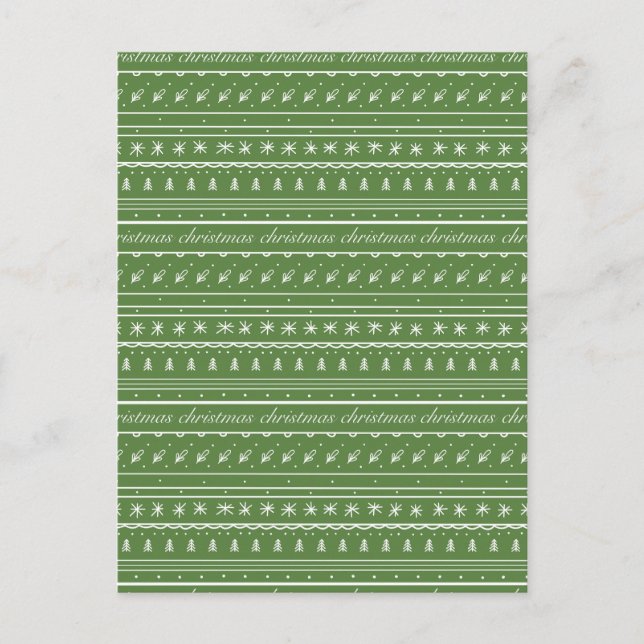 Celebrating Christmas Postcard (Front)