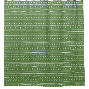 Celebrating Christmas Shower Curtain