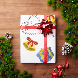 celebrating Christmas with your love Wrapping Paper