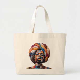 Celebrating Colorful Black Women Cotton Tote Bag