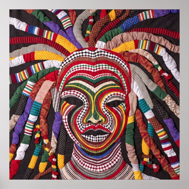 Celebrating Colorful Black Women Poster (Front)