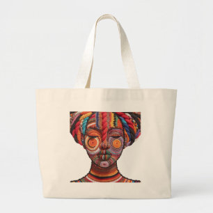 Celebrating Colourful Black Women Cotton Tote Bag