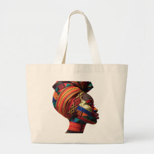 Celebrating Colourful Black Women Cotton Tote Bag