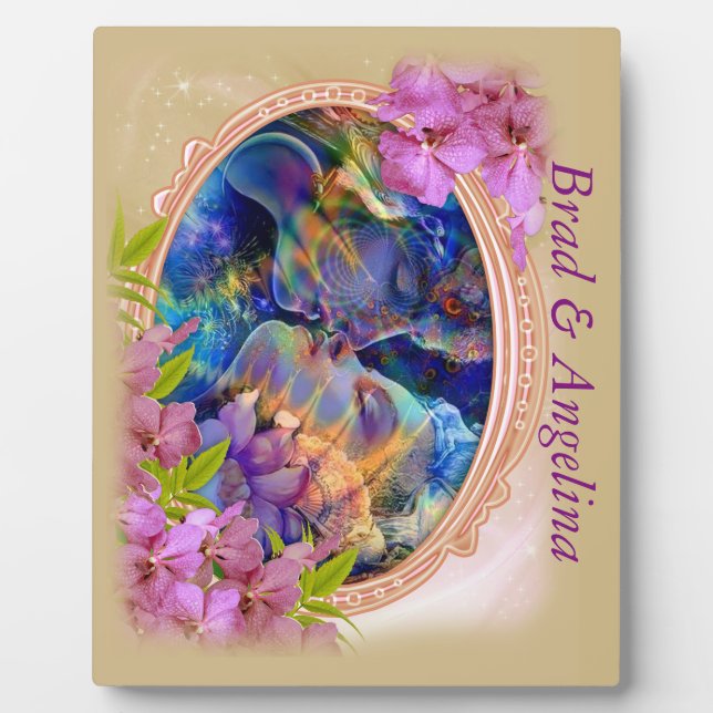 Celebrating couple. plaque (Front)