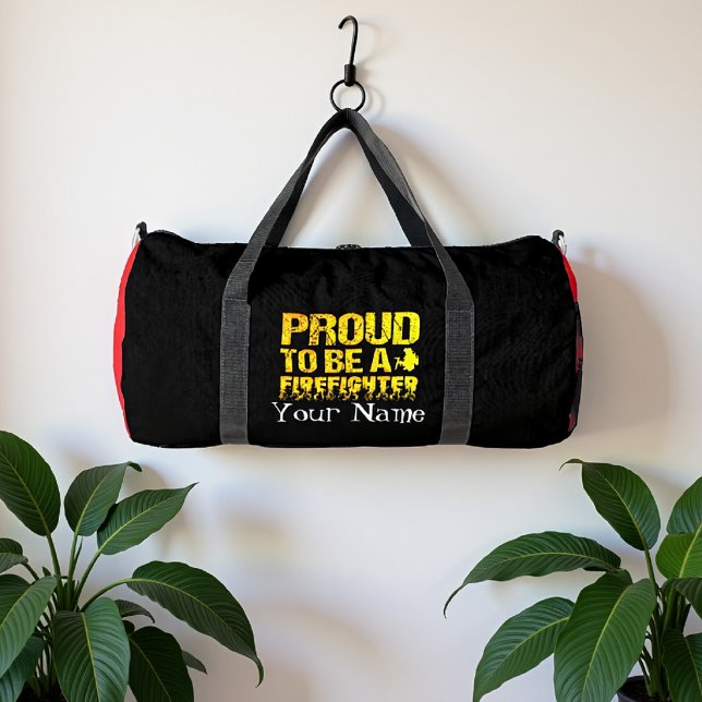 Celebrating Firefighter Pride & Bravery Duffle Bag (Creator Uploaded)