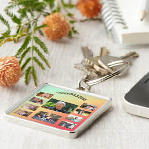 Celebrating Grandma's affection 10 photos Key Ring