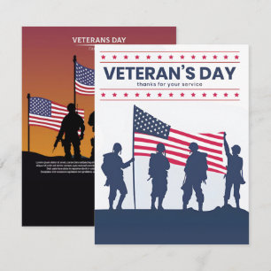 Celebrating Heroes of America – Veterans Day 2025 Card