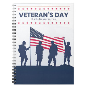 Celebrating Heroes of America – Veterans Day 2025 Notebook