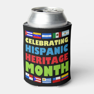 Celebrating Hispanic Heritage Month HHM Can Cooler