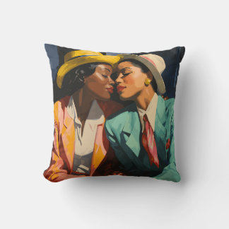Celebrating Lesbian Black Women Cushion