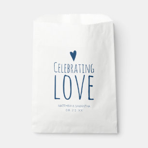 Celebrating Love Wedding Candy Bar Buffet Favour Bags