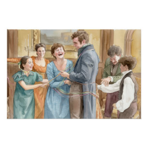 Celebrating Mary and Tom's happiness  Poster