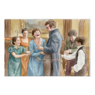 Celebrating Mary and Tom's happiness  Poster