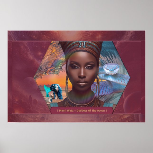 Celebrating Mother Africa Poster (Front)