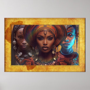 Celebrating Mother Africa Poster