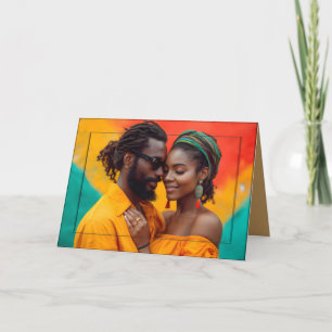 Celebrating Mother Africa Thank You Card