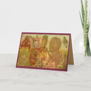 Celebrating Mother Africa Thank You Card