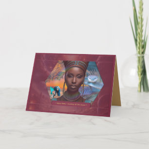Celebrating Mother Africa Thank You Card