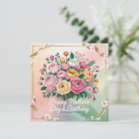 Celebrating Mother's Day birthday together 