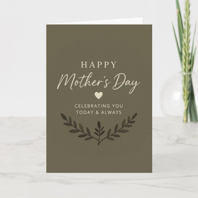 Celebrating Mum Mother's Day Card (Front)