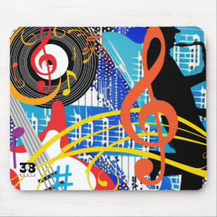 Celebrating Music Mouse Pad