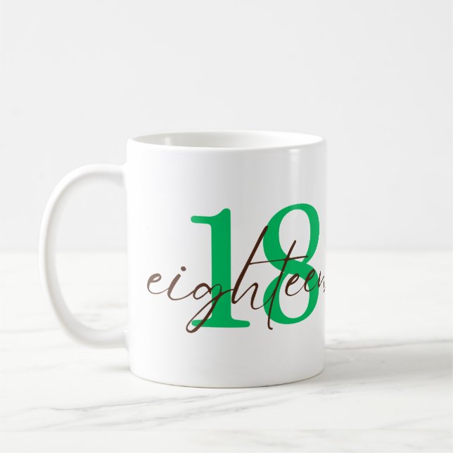 Celebrating My Anniversary Coffee Mug (Left)