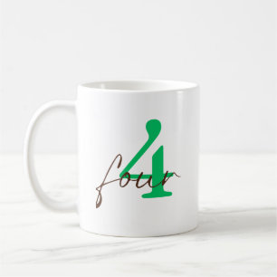Celebrating My Fourth Year Coffee Mug