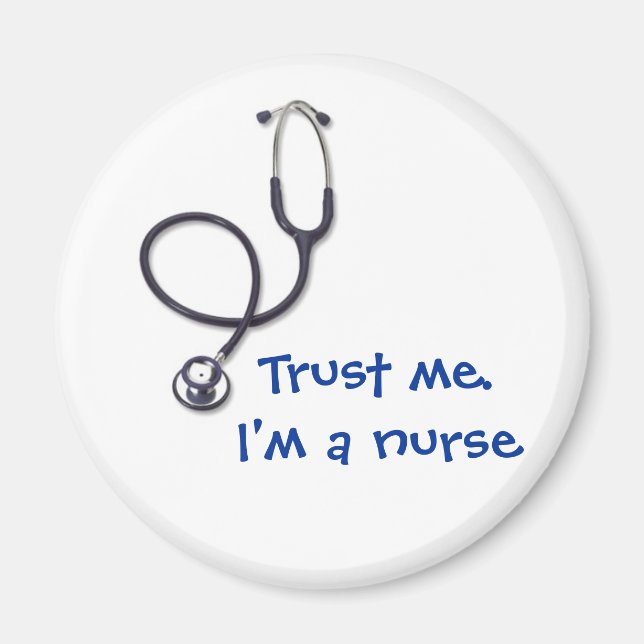 Celebrating nursing and medicine magnet (Front)
