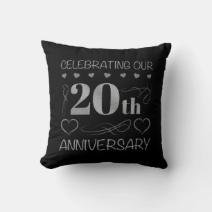 Celebrating Our 20th Anniversary Cushion