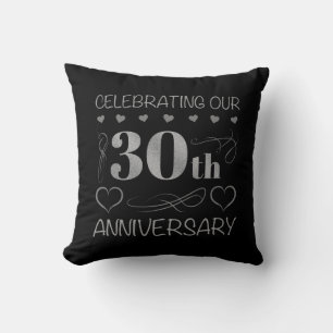 Celebrating Our 30th Anniversary Cushion