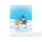 Celebrating Snowman Merry Christmas Card