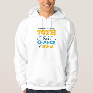 celebrating the 70th birthday hoodie