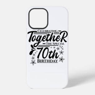 celebrating the 70th birthday iPhone 12 pro case