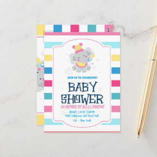 Celebrating the Arrival of Your Little Miracle! Postcard