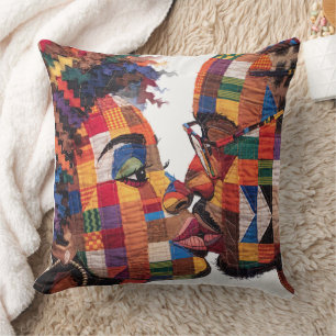Celebrating The Art of Quilting Throw Pillow