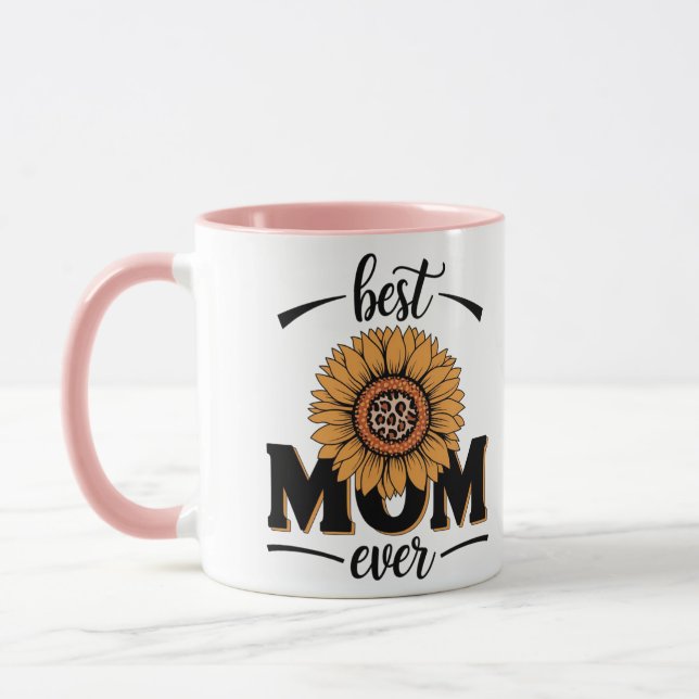 Celebrating the Best Mum Ever Mug (Left)