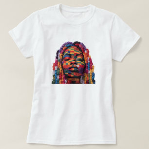 Celebrating The Colourful Art of Quilting T-shirt. T-Shirt